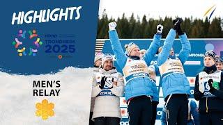 Norway collect its 13th straight title in the Men's Relay | Trondheim 2025