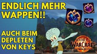 Mehr Wappen mit steigender Key Stufe!