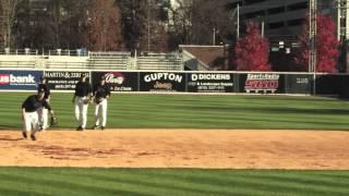 ATEC Rookie   Coach Tim Corbin leads baseball practice