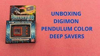 Unboxing Digimon Pendulum Color Deep Savers [ITA]