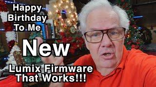 Lumix S5 II Firmware 3.1 Update - Peter's Birthday Gift!