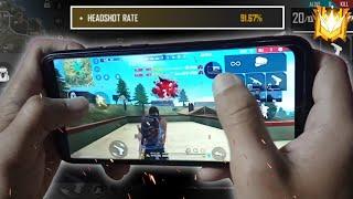 Aimbot Handcam  [ Hud 2 fingers ] Redmi Note 7 Pro Dpi 492