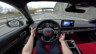 2023 Honda Civic Type R Test Drive POV | Ambience Binaural Sound