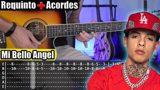 Mi Bello Angel - Natanael Cano - Requinto + Acordes | TABS | Tutorial Guitarra