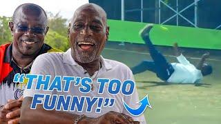 VIV RICHARDS and RICHIE RICHARDSON react to VILLAGE CRICKET!