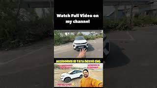 All accessories Installed in TATA NEXON CNG 2025 All Accesories with price️
