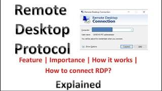 Remote Desktop Protocol Explained |   How it works and How to connect RDP