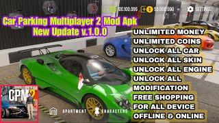 Car Parking Multiplayer 2 Mod Apk New Update v1.0.0 Cpm 2 mod apk 2024 Unlimited money