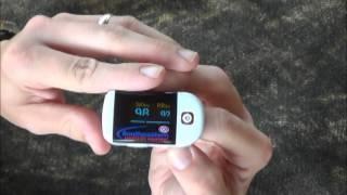 Pulse oximetry, measuring what's attached to your hemoglobin.