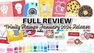 FULL RELEASE REVIEW - Trinity Stamps January Release