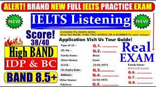 IELTS LISTENING PRACTICE TEST 2024 WITH ANSWERS | 17.09.2024