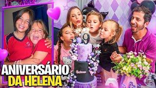 MUITA EMOÇÃO NA FESTA DE ANIVERSARIO SURPRESA PARA HELENA *Ela quase descobriu tudo