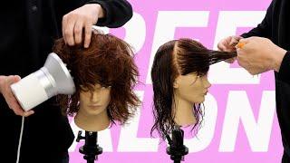 Medium Textured Layered Haircut | EVORZR PRO