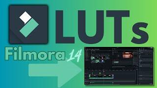 How To Add a LUT in Filmora 14 - #filmoratutorials