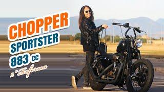 Como hacer CHOPPER una SPORTSTER 883