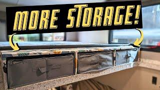 Travel Trailer Bunk Bed Remodel (RV Storage Hacks)