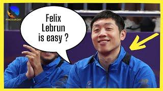 XU Xin comments on Felix Lebrun's weakness