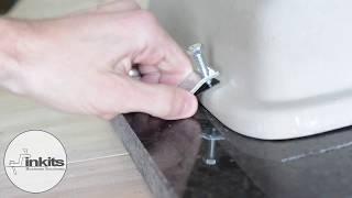 Sinkits Sink Clip - Undermount Sink Clip for granite, quartz, or other stone and hard materials.