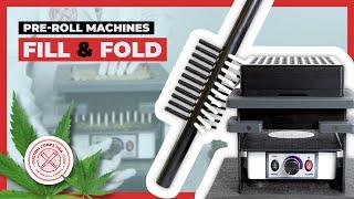 Fill & Fold Pre-Roll Cone Filling Machine