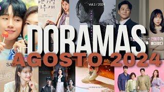 ESTRENOS DORAMAS AGOSTO 2024  #NUEVOSDORAMAS