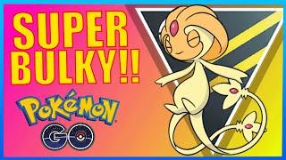 UXIE IS INCREDIBLY BULKY IN ULTRA LEAGUE!! | POKÉMON GO BATTLE LEAGUE