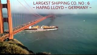 WORLD '10' LARGEST SHIPPING COMPANY (2015)