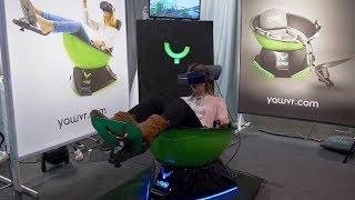 CES 2020:  Yaw VR Motion Simulator with Pimax 8KX