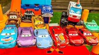 Disney Pixar Cars Lightning Mcqueen, Dinoco, Mater, Hudson, Axlerod, Finn, Frank, Guido, Mack, Shu