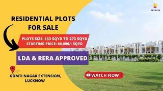 LDA Plots For Sale in Gomti Nagar Extension Lucknow |  7428092718 #plotforsale