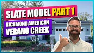 Slate Model by Richmond American Homes Part1 | Verano Creek | St Johns County New Construction Homes