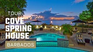 Tour of Cove Spring House, St. James, The Garden, Barbados - Luxury Villa