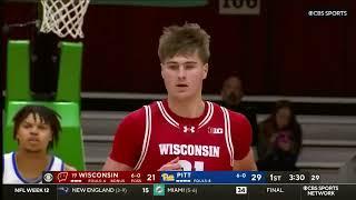 Highlights vs Pitt || Wisconsin Basketball || November 24, 2024