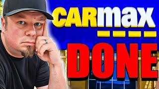 INSIDE THE CAR MARKET APOCALYPSE! CARMAX CRISIS!