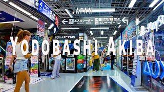 Yodobashi Akiba 4K Walking Tour (Tokyo Japan) - Tour with Captions & Immersive Sound.ヨドバシ秋葉原.