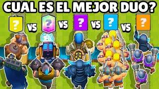 CUAL CALIDAD TIENE EL MEJOR DÚO? | OLIMPIADAS de DÚOS CLASH ROYALE