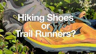 Hiking Shoes or Altra Lone Peaks? The Trail Runner vs Hiking Shoe Question