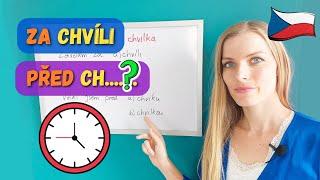  Czech Time Expressions with Prepositions ZA (in) & PŘED (ago)