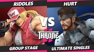 The Throne 2 - Hurt (Snake) Vs. Riddles (Terry) Smash Ultimate - SSBU