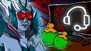 Тренирую за ДЕНЬГИ на Глазах у СКУФА | Тренерство Dota 2