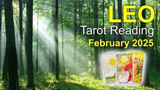 LEO "TAKING STEPS: THE BEST IS YET TO COME! AN IMPORTANT CONNECTION" February 2025 Tarot Reading