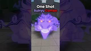 One Shot Suiryu Combo|| The Strongest Battleground #strongestbattlegrounds #roblox #pvp