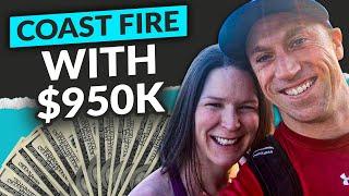 Coast FIRE by 37 with $950k | Cassie & Cory Jenks