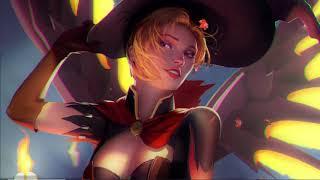 Live Wallpaper: Overwatch - Witch Mercy by Zumi Draws.