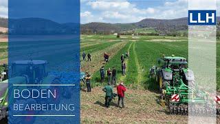 Maschinendemonstration Flache Bodenbearbeitung Zwischenfrüchte