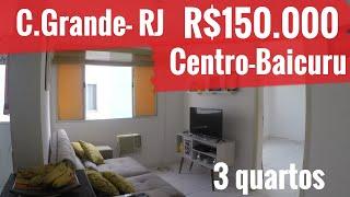 Apartamento 3 quartos em Campo Grande RJ