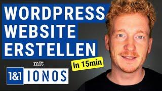 IONOS WordPress Website erstellen - Tutorial 2025