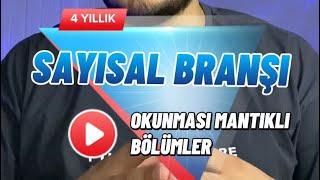 YKS | Sayısal alanda okunması en mantıklı bölümler