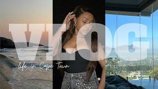 #vlog: life in Cape Town - wine farm dates, luxury staycation, packing orders, shopping and more ౨