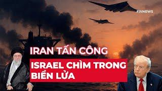 IRAN TRÚT GIẬN: TEL AVIV BỊ MƯA TÊN LỬA ĐẠN ĐẠO - ISRAEL CHÌM TRONG BIỂN LỬA