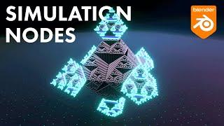 Fractal Animation using Simulation Nodes - Blender 3.6 Tutorial